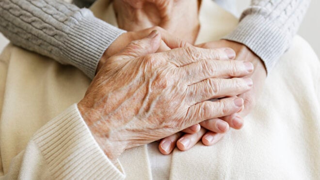 grandmother hands